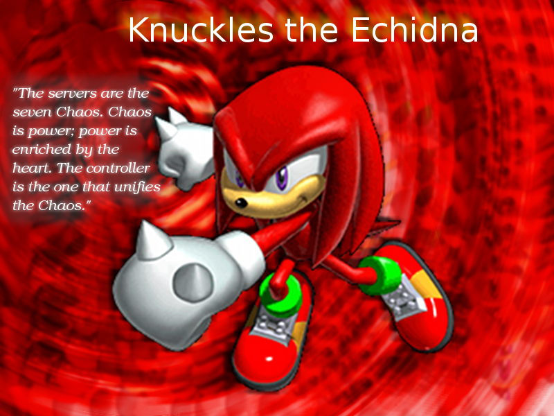 Knuckles The Echidna Wallpaper By Sonicthehedgehogbg