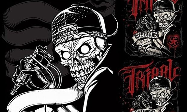 Download Tribal Skull wallpapers to your cell phone   skull tribal