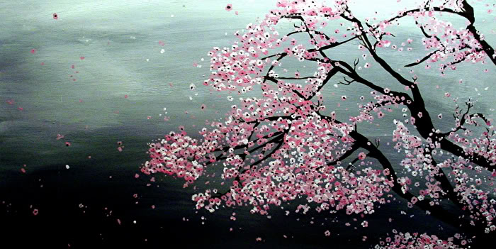 Cherry Blossom Tree In A Forest Live Wallpaper  MoeWalls