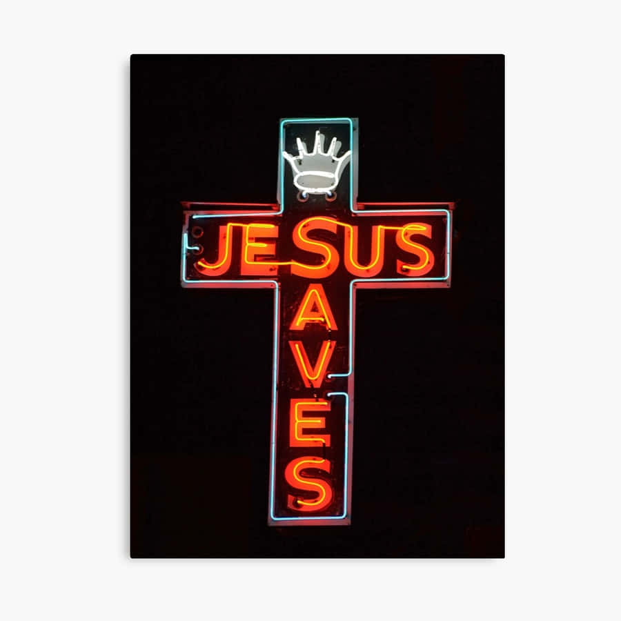 Jesus Saves Wallpaper
