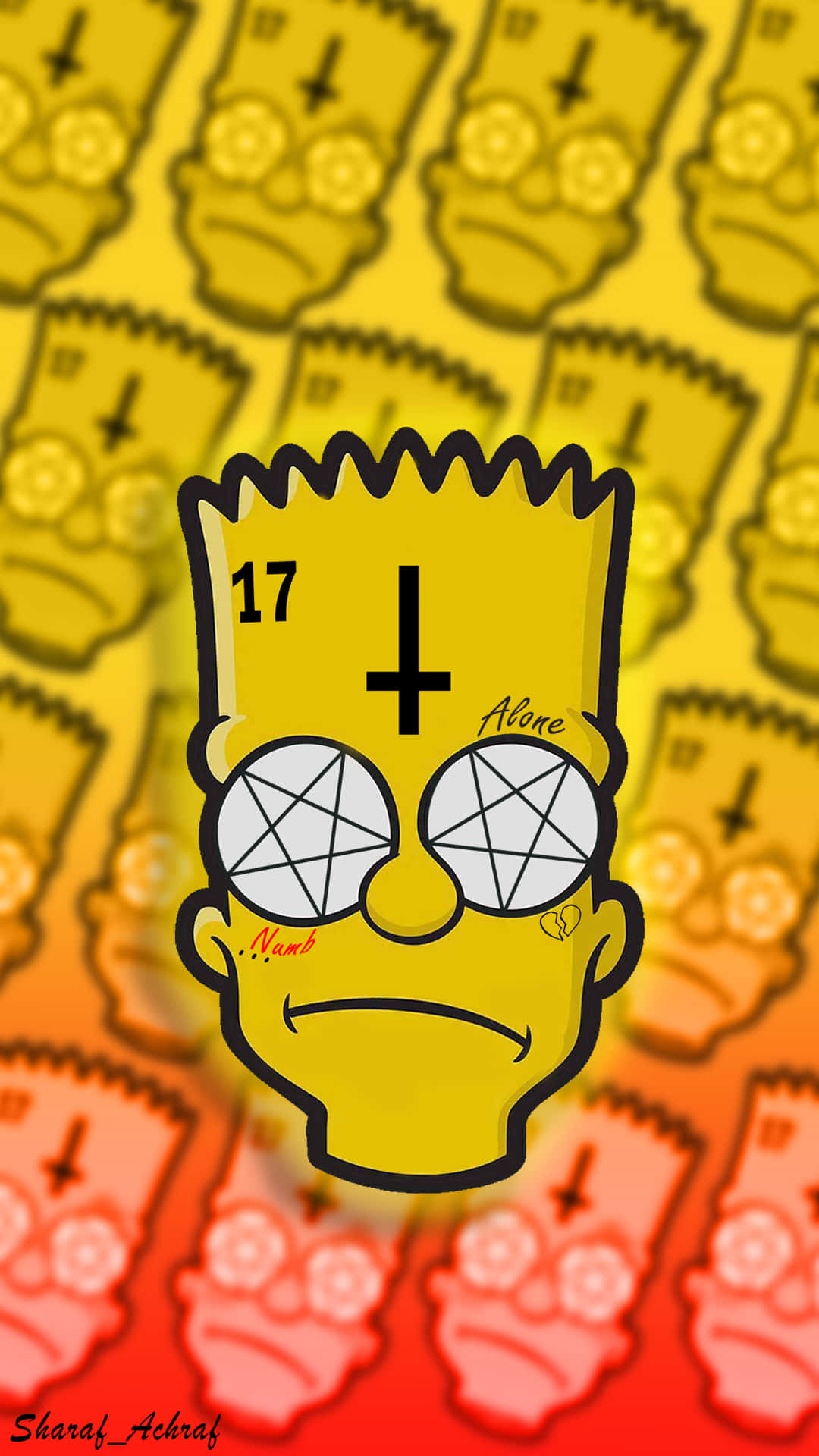 Bart Simpson Aesthetic Wallpaper