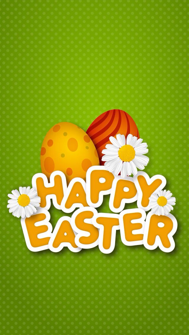 Happy Easter iPhone Wallpaper