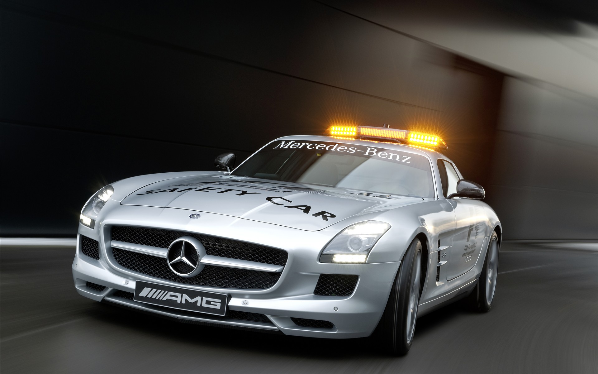 2010 Mercedes Benz SLS AMG F1 Safety Car Wallpapers HD Wallpapers