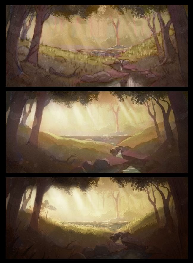 Background From The Animation To Bronte By Gotye In
