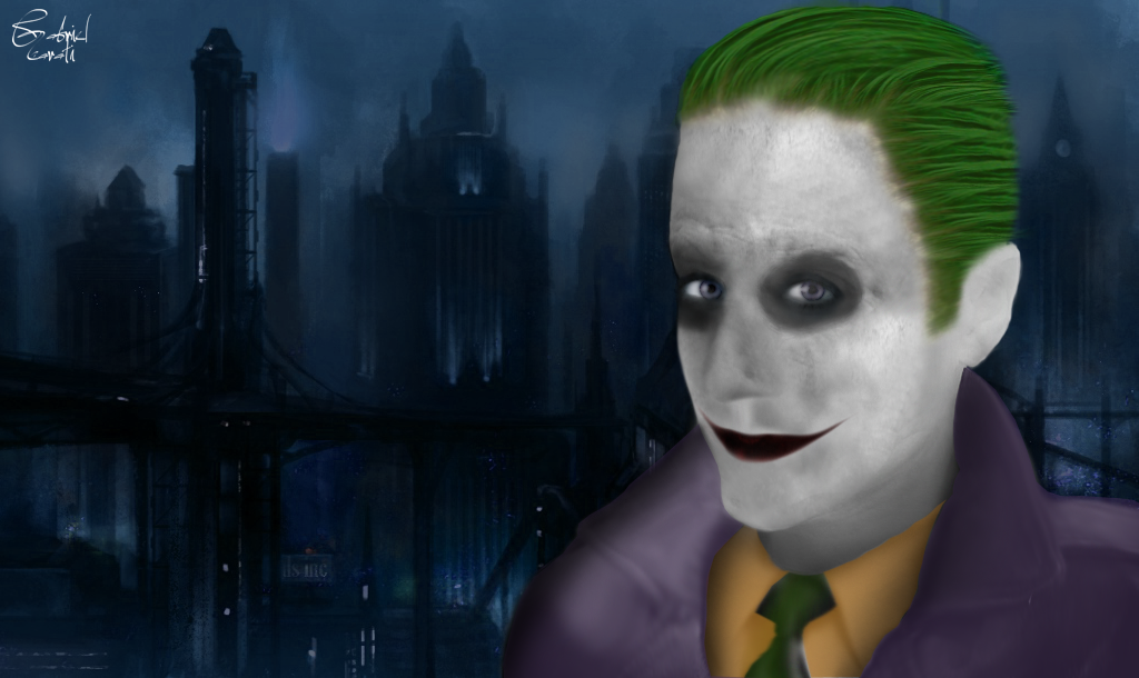Jared Leto As Joker By Gabriel Carati