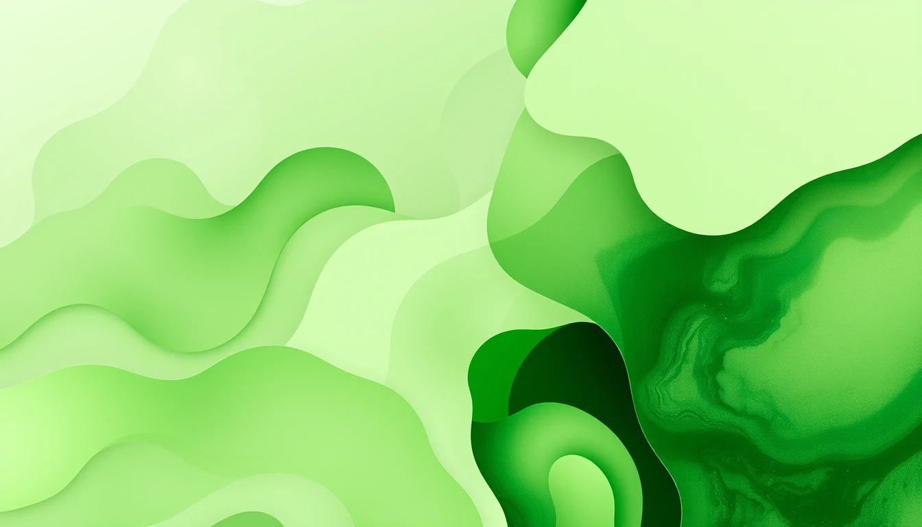 Abstract Green Wallpaper