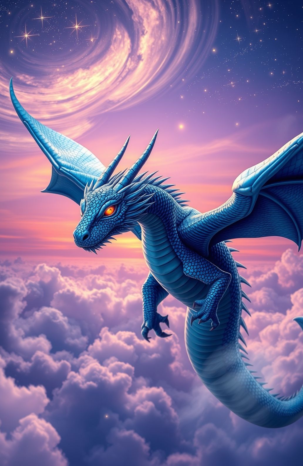 Blue Dragon Wallpaper Hd