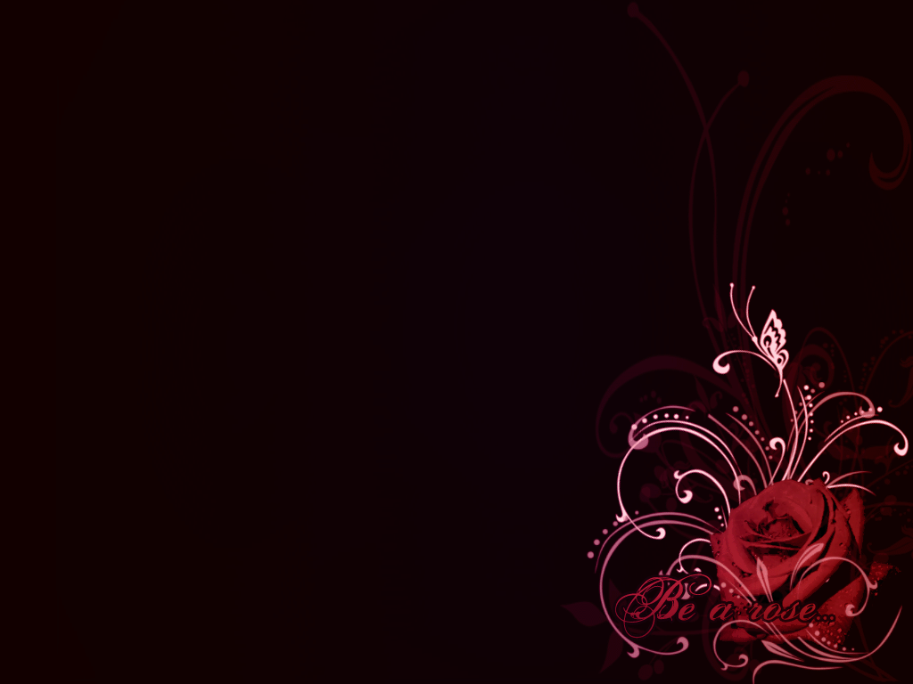 Wallpaper For Black And Red Roses Background