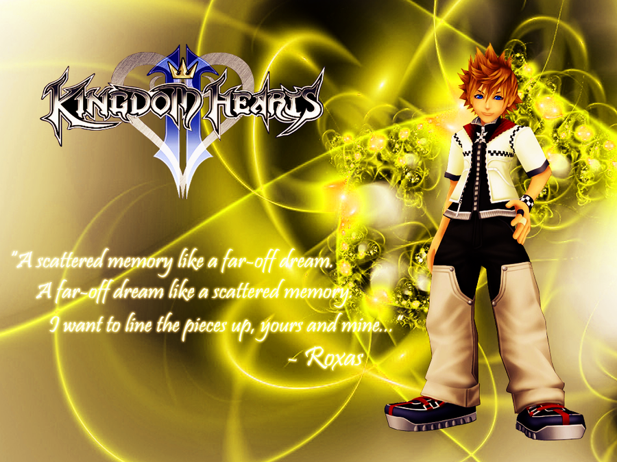 Kingdom Hearts Roxas Wallpaper Kingdom hearts 2 wallpaper 3