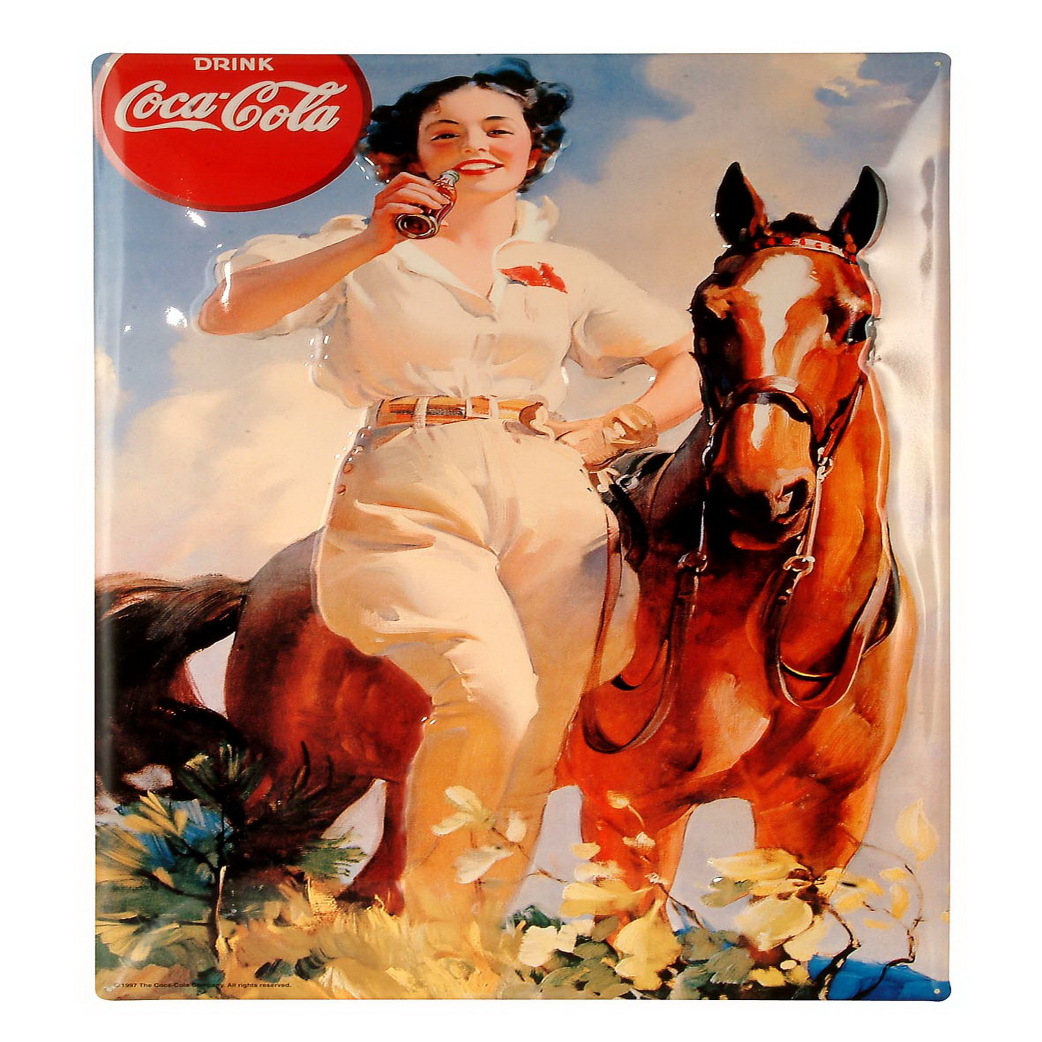 Coca Cola Poster Vintage Art Wallpaper New iPad