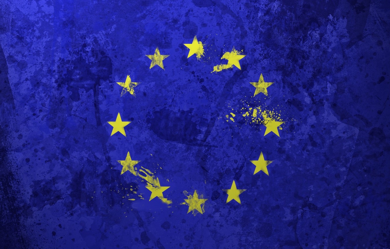 Wallpaper Stars Flag The European Union Image For Desktop