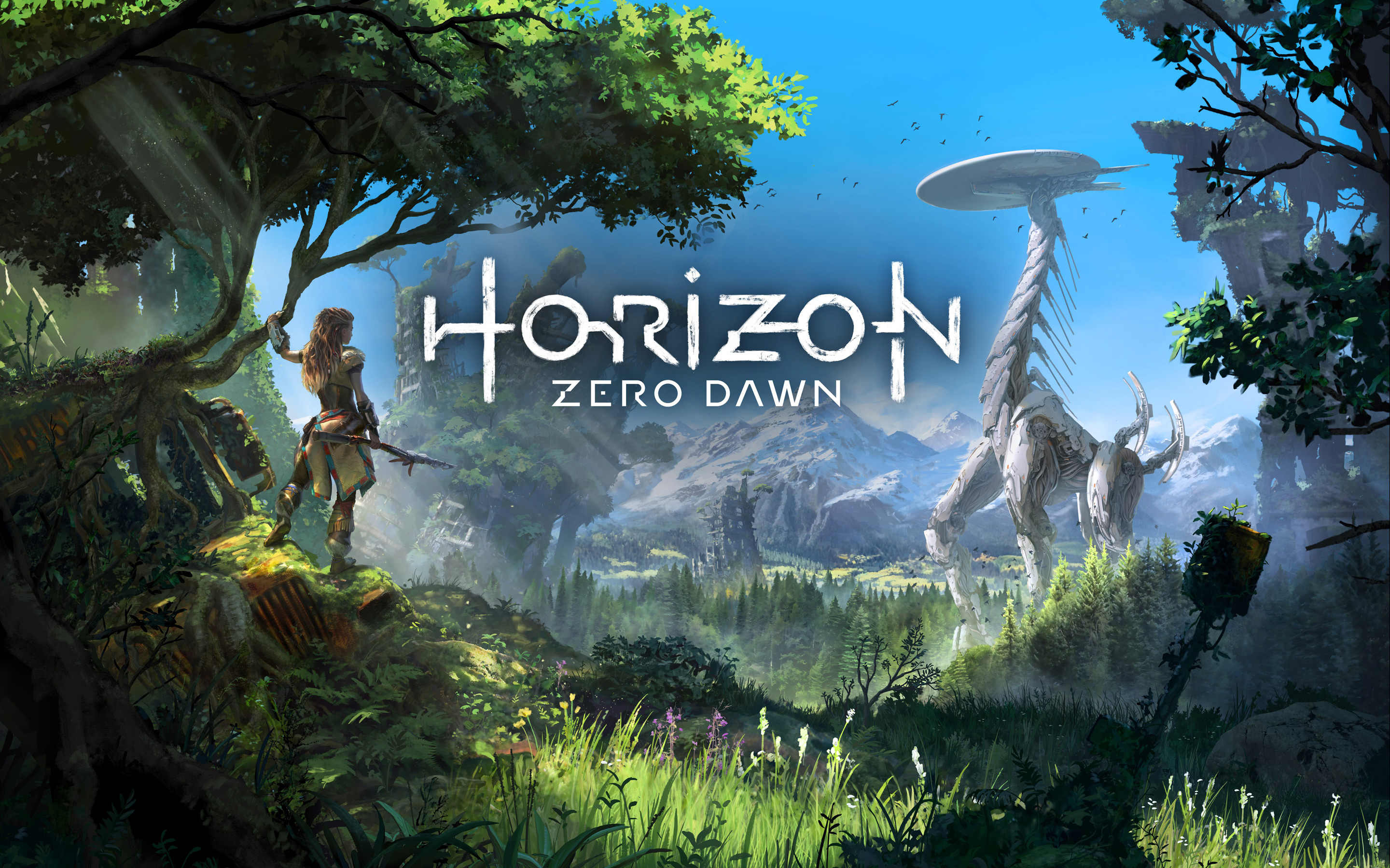 Horizon Zero Dawn Robot Dinosaur HD Wallpaper