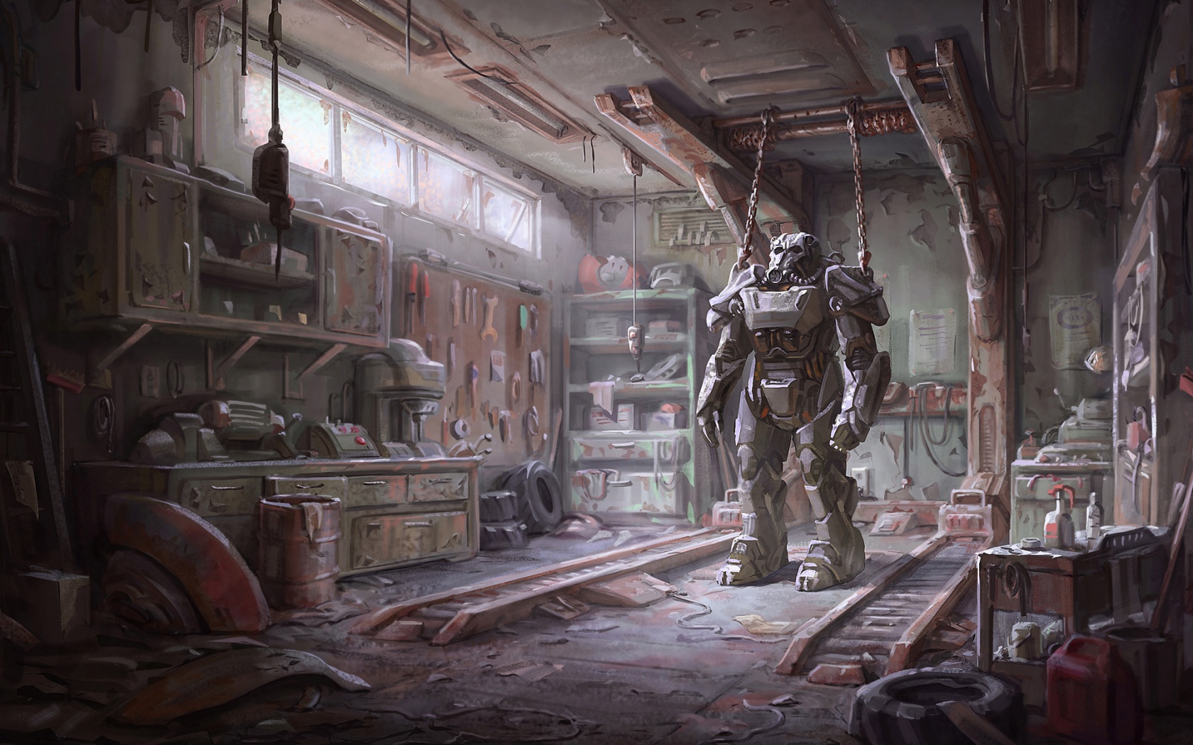 Fallout Armour Wallpaper HD