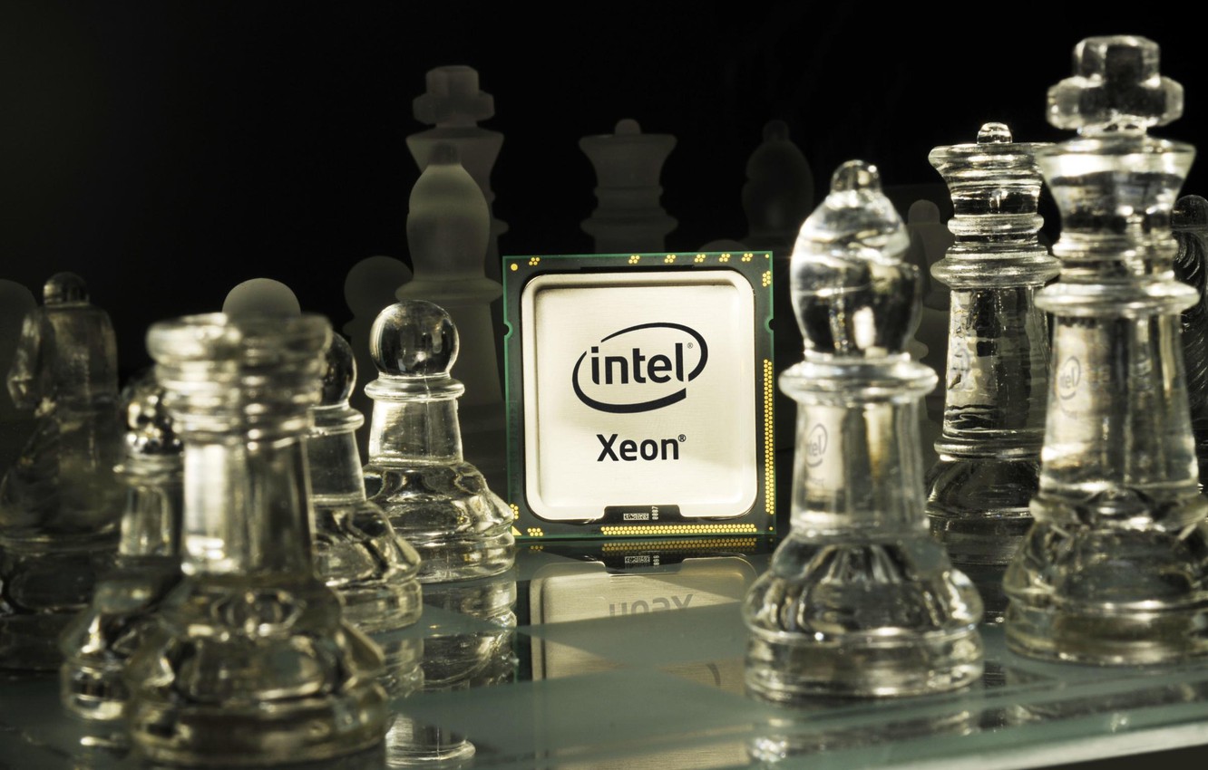 Wallpaper Chess Intel Figure Board Xeon Processor