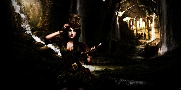 Fantasy Gothic Girls Art Wallpaper And Pictures