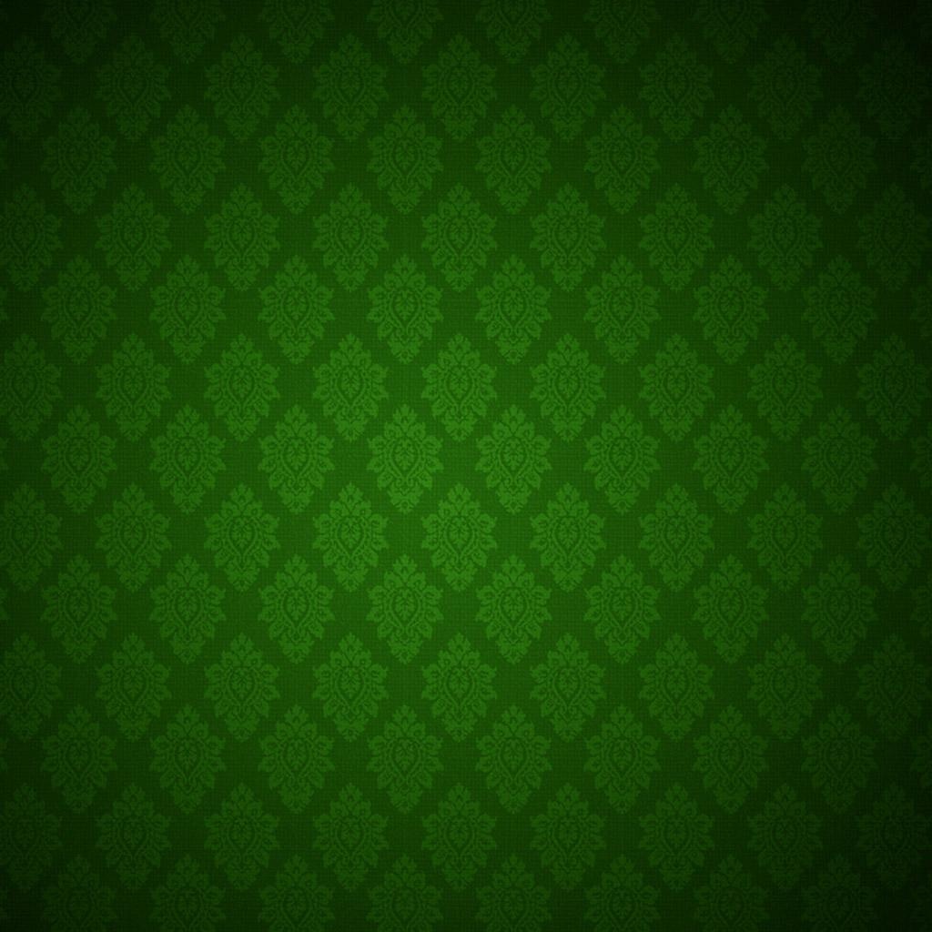 Green Tile Pattern iPad Wallpaper