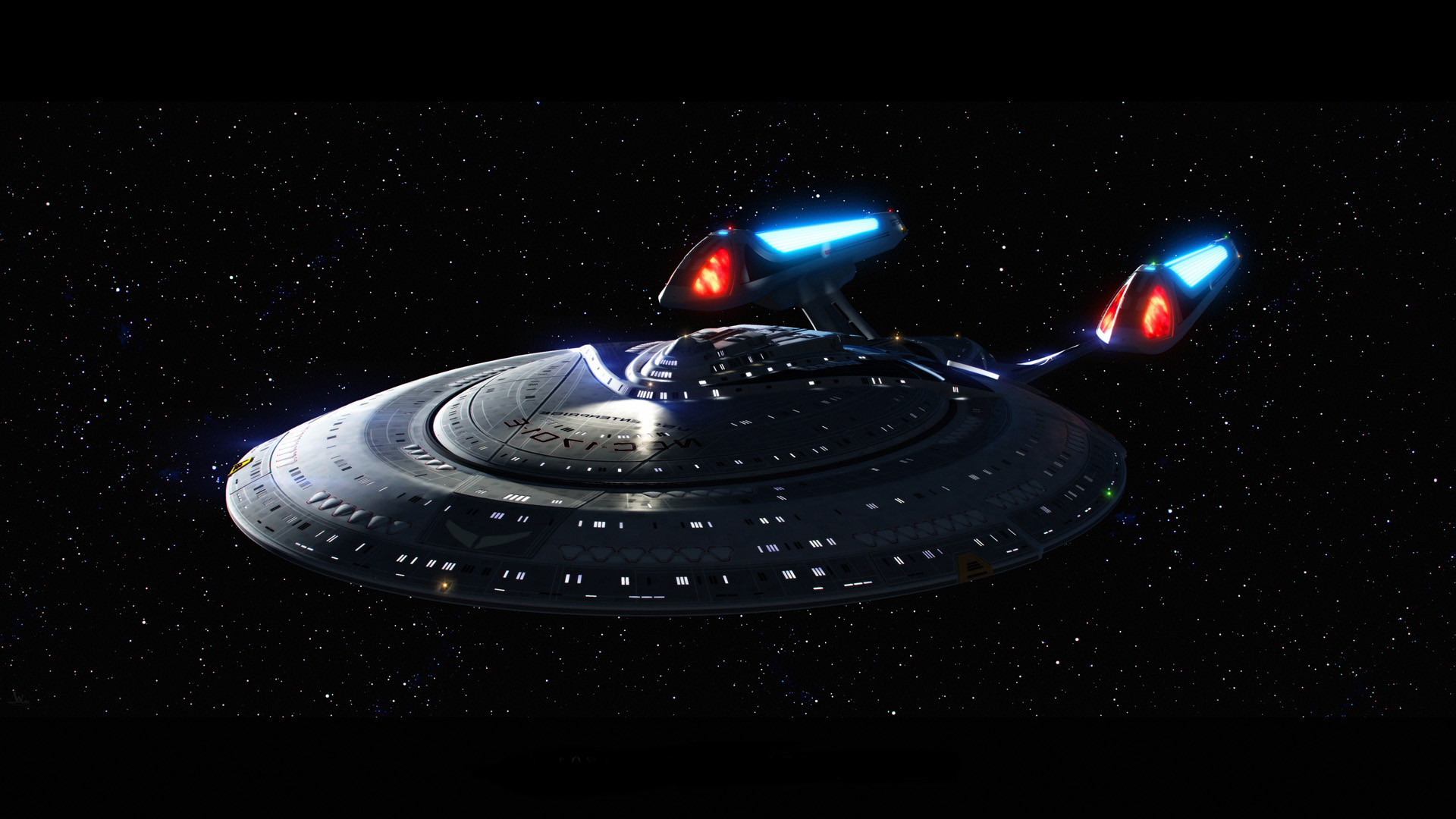 Uss Enterprise In Space Star Trek HD Wallpaper