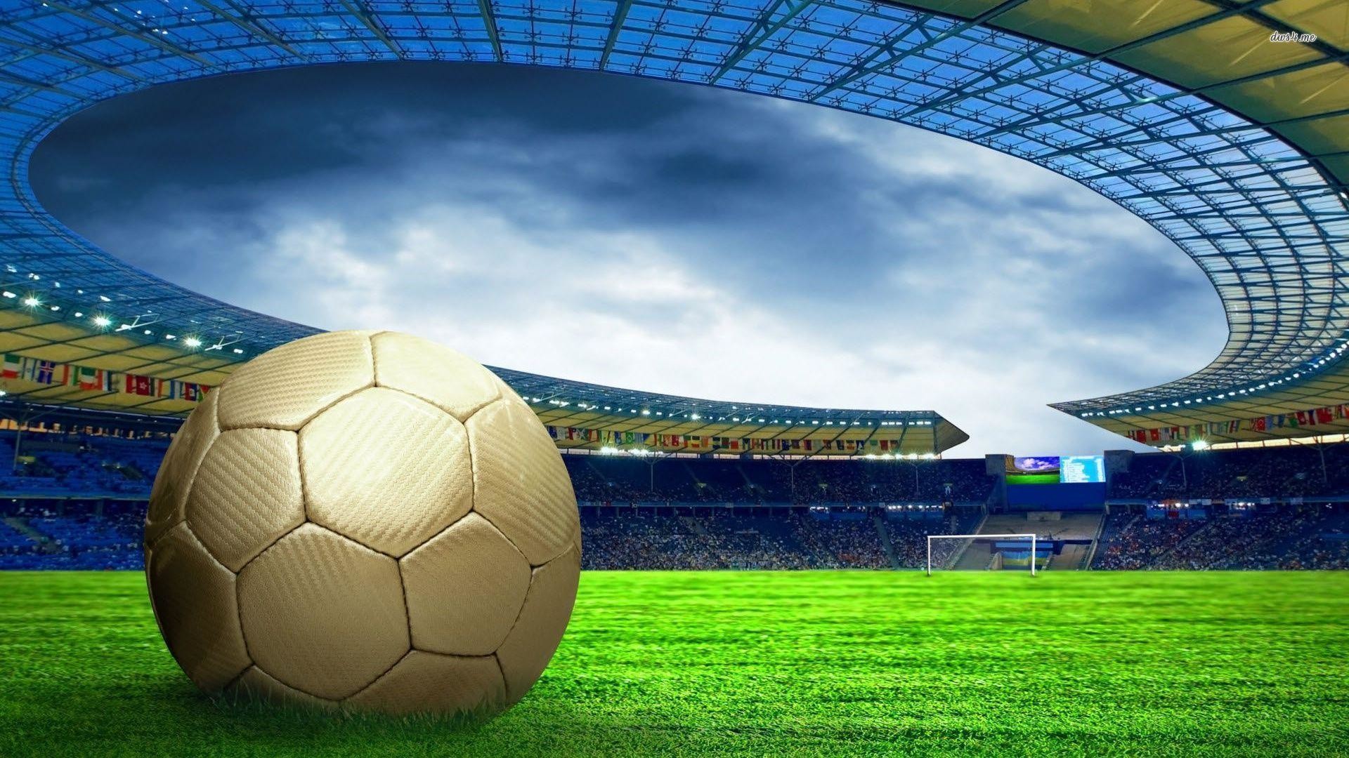 HD Soccer Stadium Wallpaper