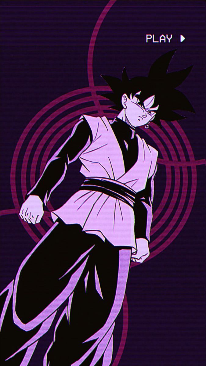 Goku black aesthetic Dragon ball wallpaper iphone Anime dragon