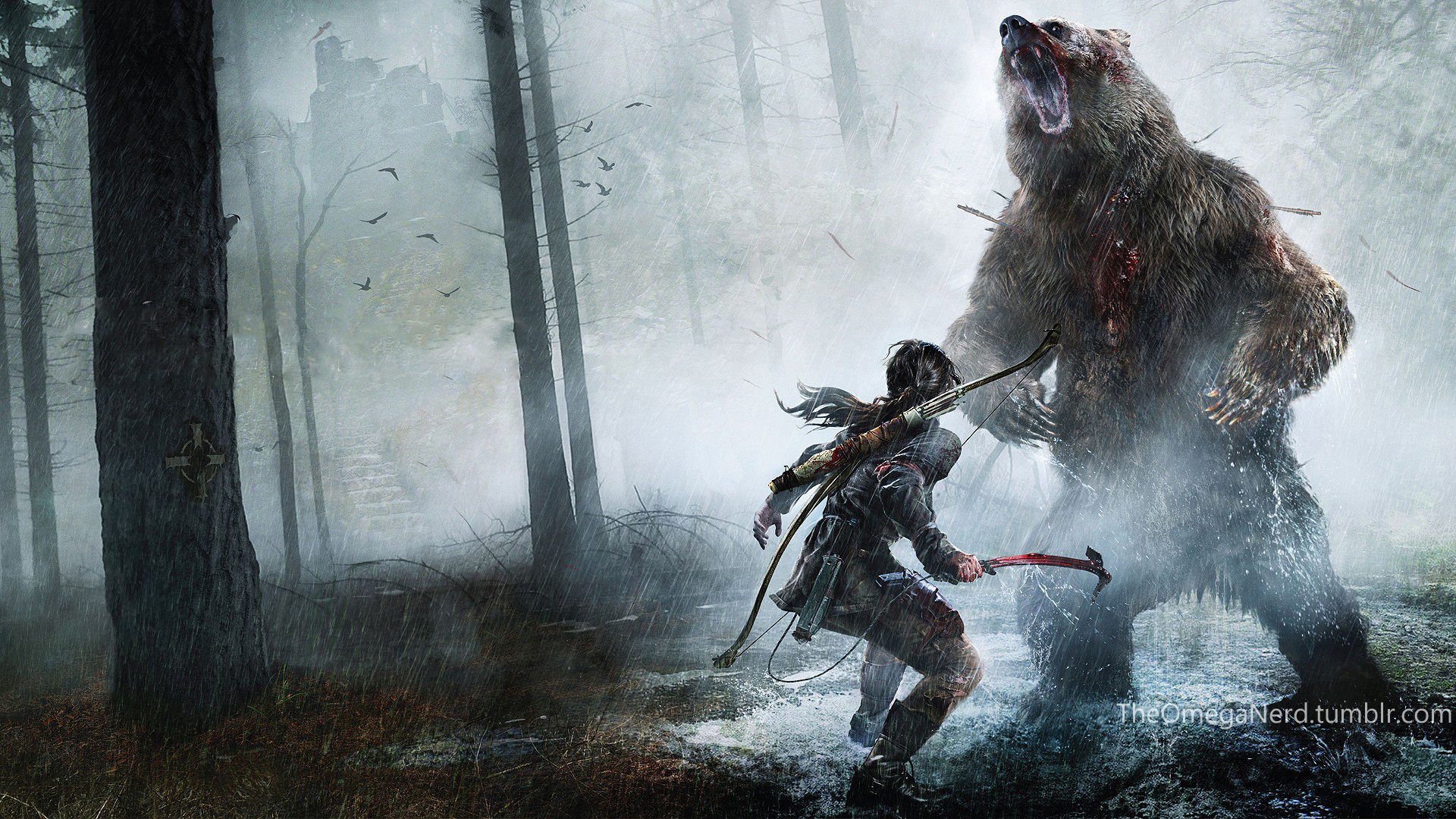 Rise of The Tomb Raider Game Informer Edit by Theomeganerd on