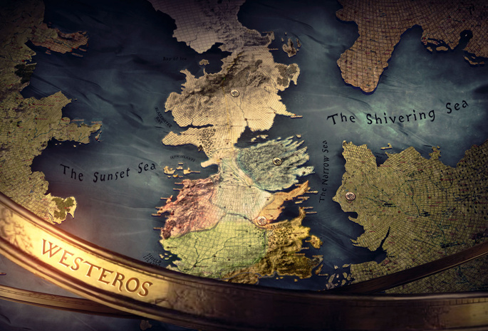  game of thrones Westeros song of ice and fire map fantasy