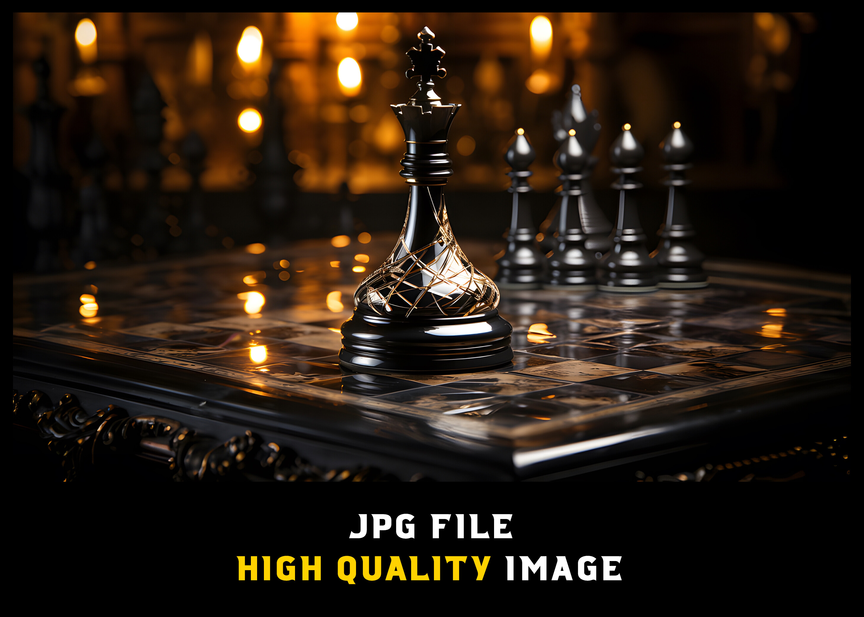 Chess Board Background Graphic By Wodexz Wallpaper