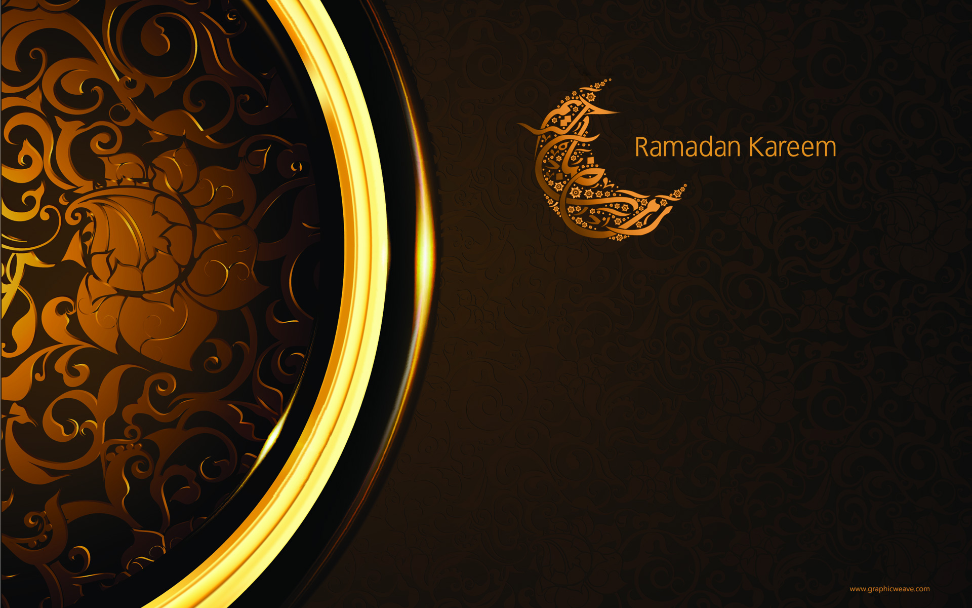 Ramadan iPad wallpaper GraphicWeave