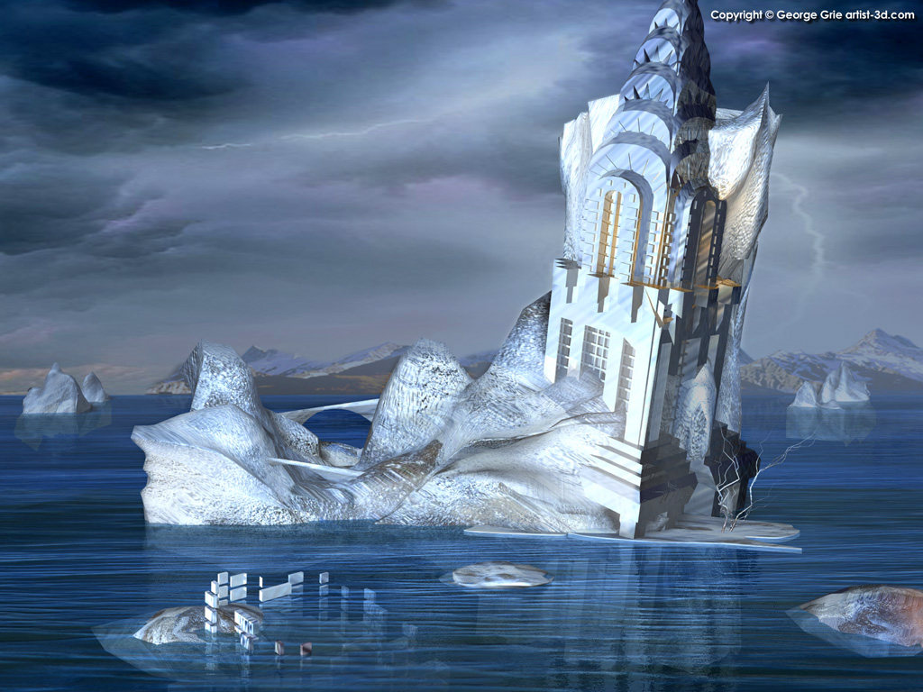 Modern Surrealism Fantasy Art 3d Pictures George Grie Wallpaper