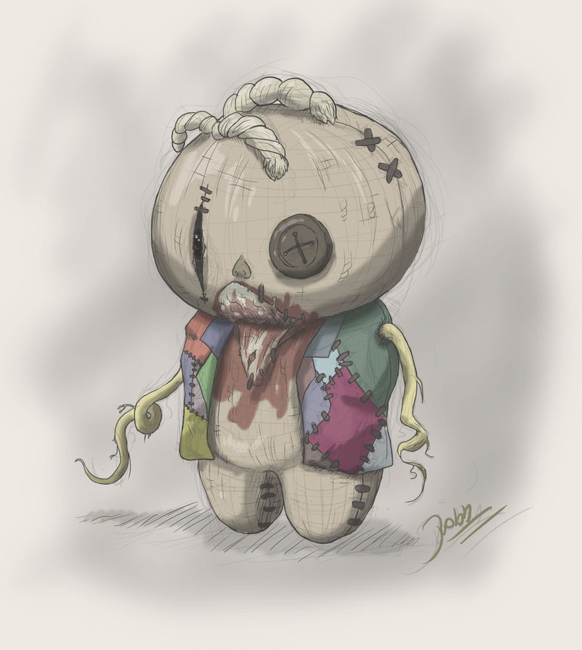Creepy Doll By Hatpup