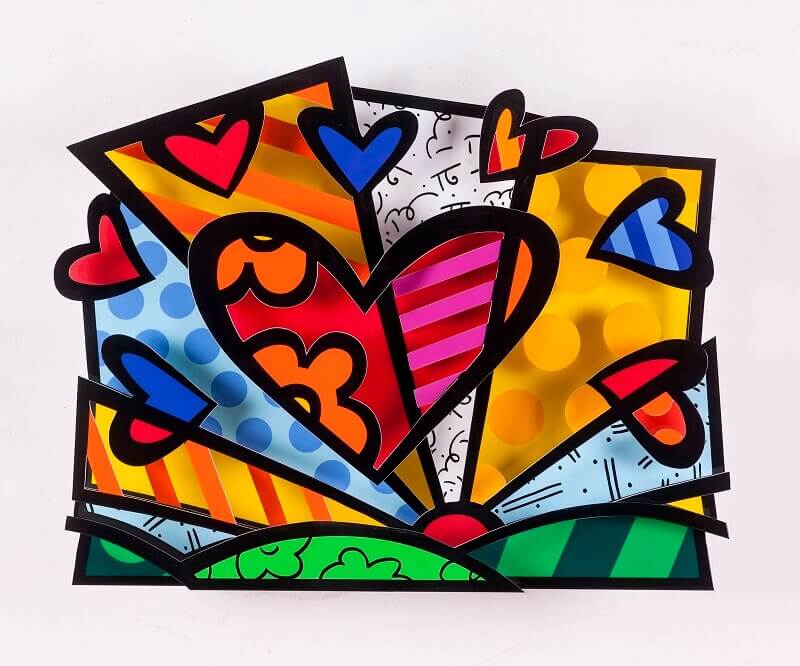 Romero Britto And His Colorful Pop Art Eden Fine