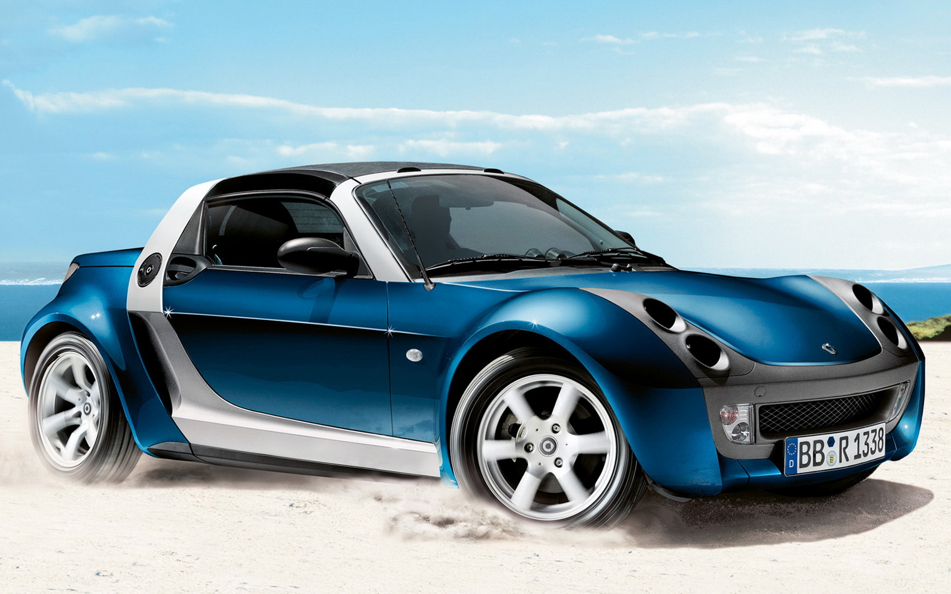 Smart Roadster Bluestar wallpapers and images   wallpapers pictures 1920x1200