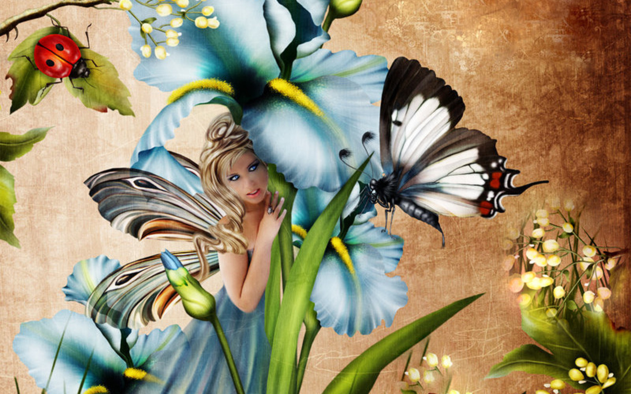 Fairies Magical Creatures Wallpaper