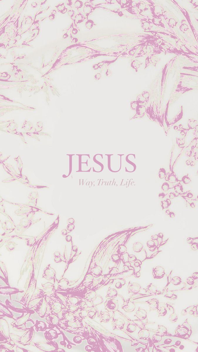 Pink Coquette Christian Wallpaper Lockscreen Cute Jesus