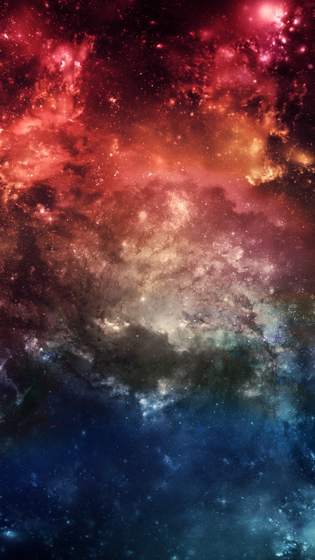 Fantasy Space iPhone Wallpaper
