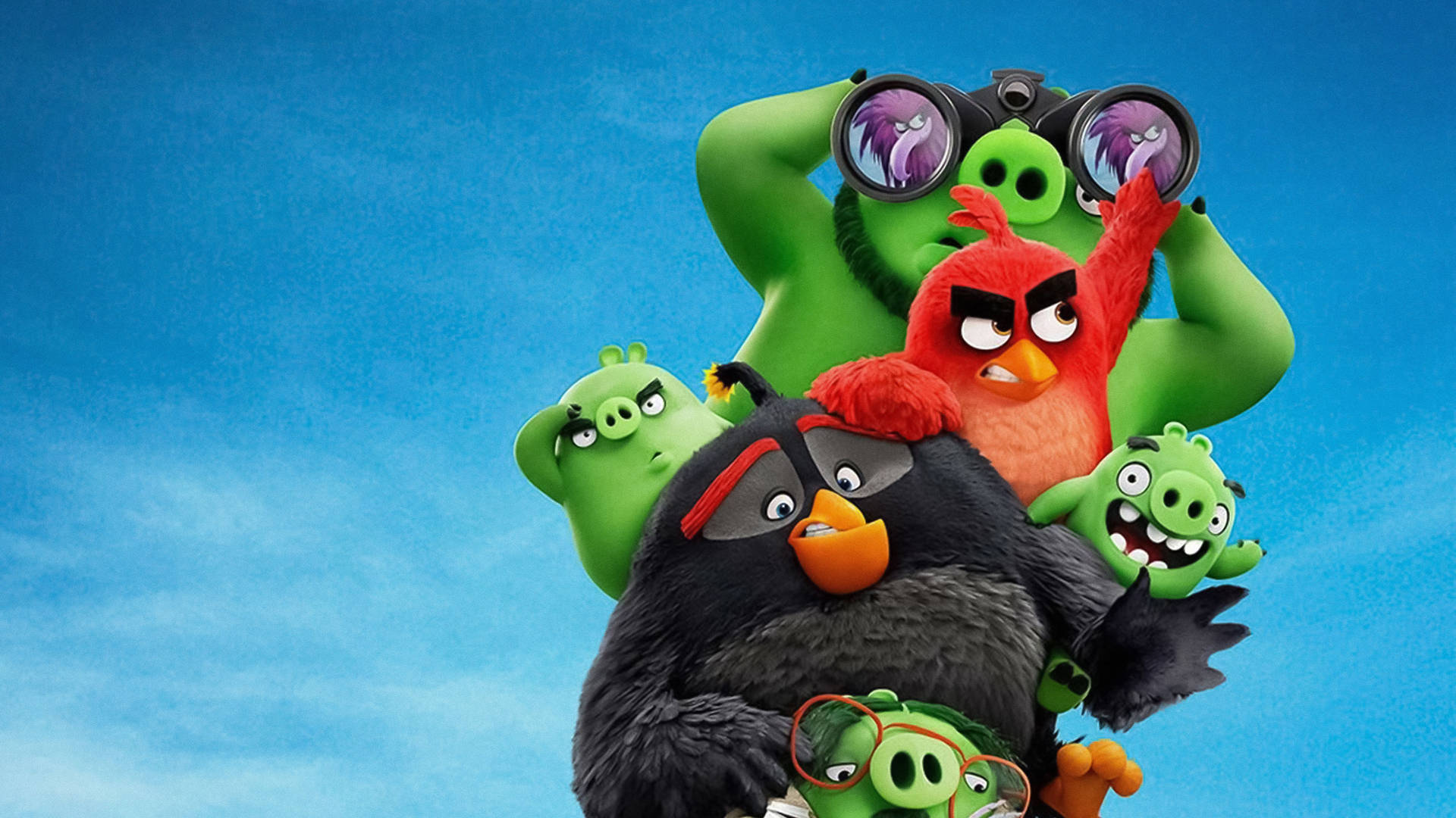 The Angry Birds Movie Friends And Foes Wallpaper