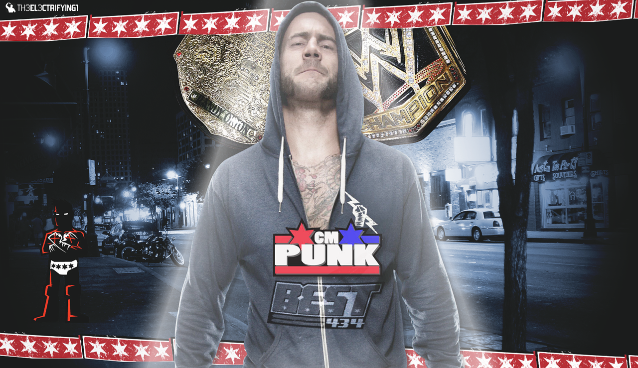 New Cm Punk Wwe Wallpaper By TheelectrifyingoneHD