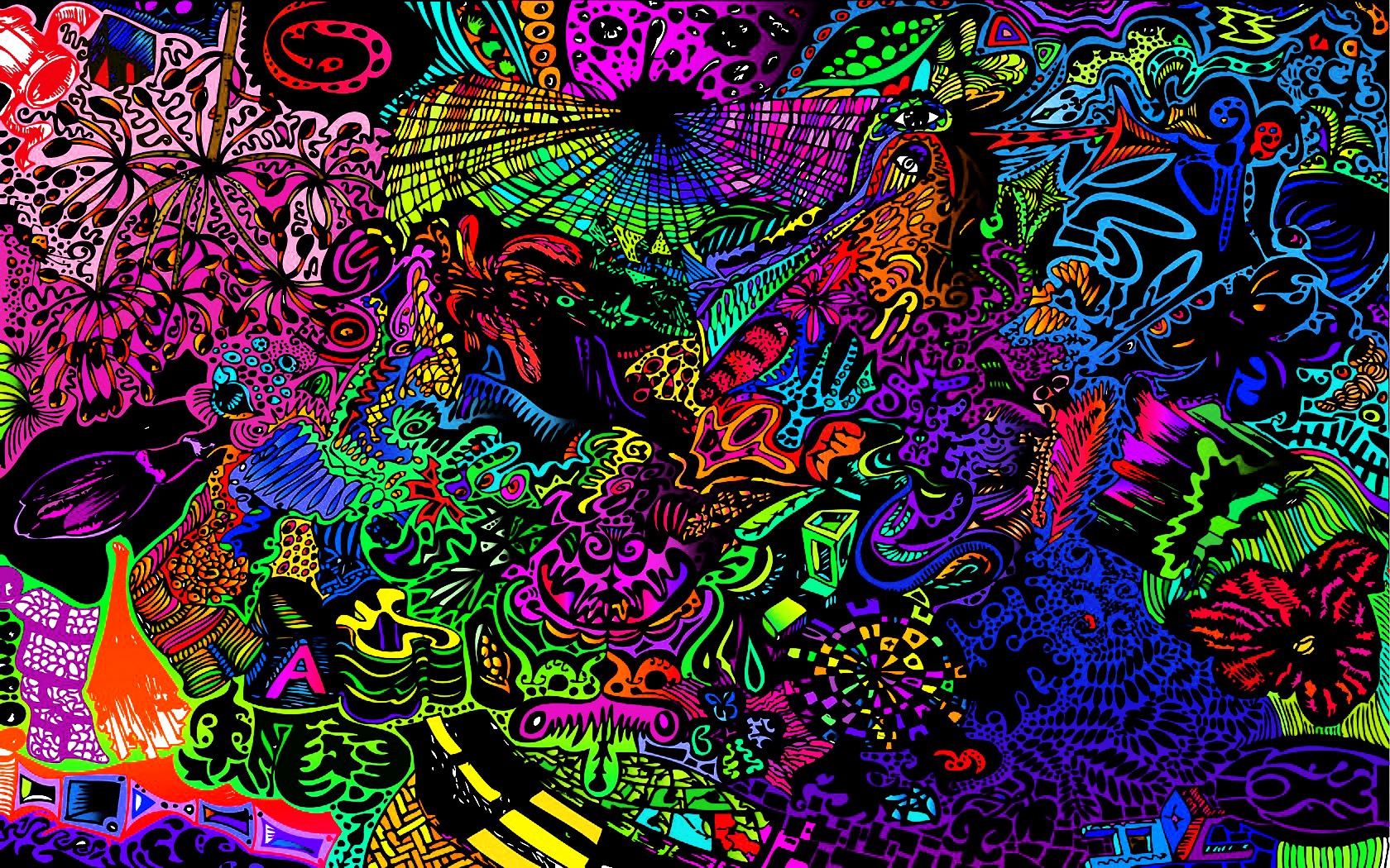 Trippy Psychedelic Art Visions