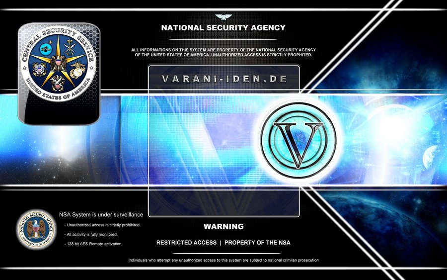 NSA CSS Wallpaper Login by Varani on