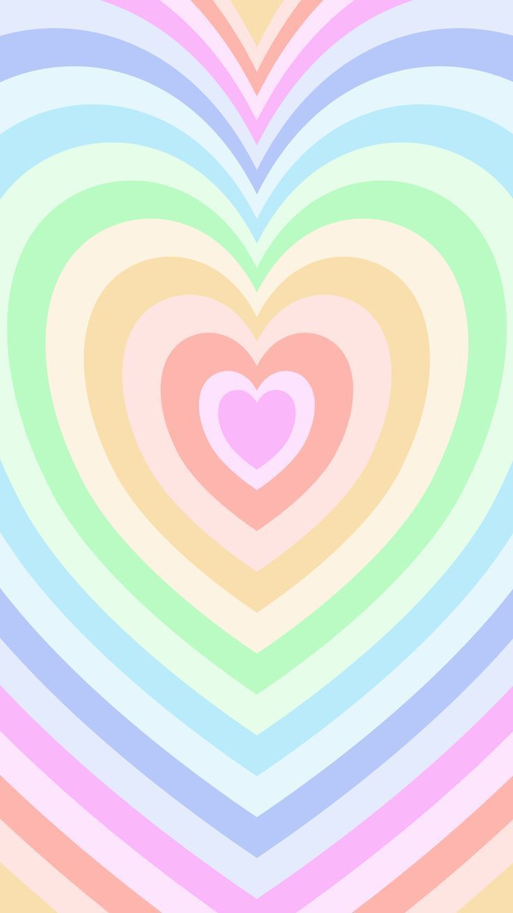 Pastel Rainbow Aesthetic Wallpaper
