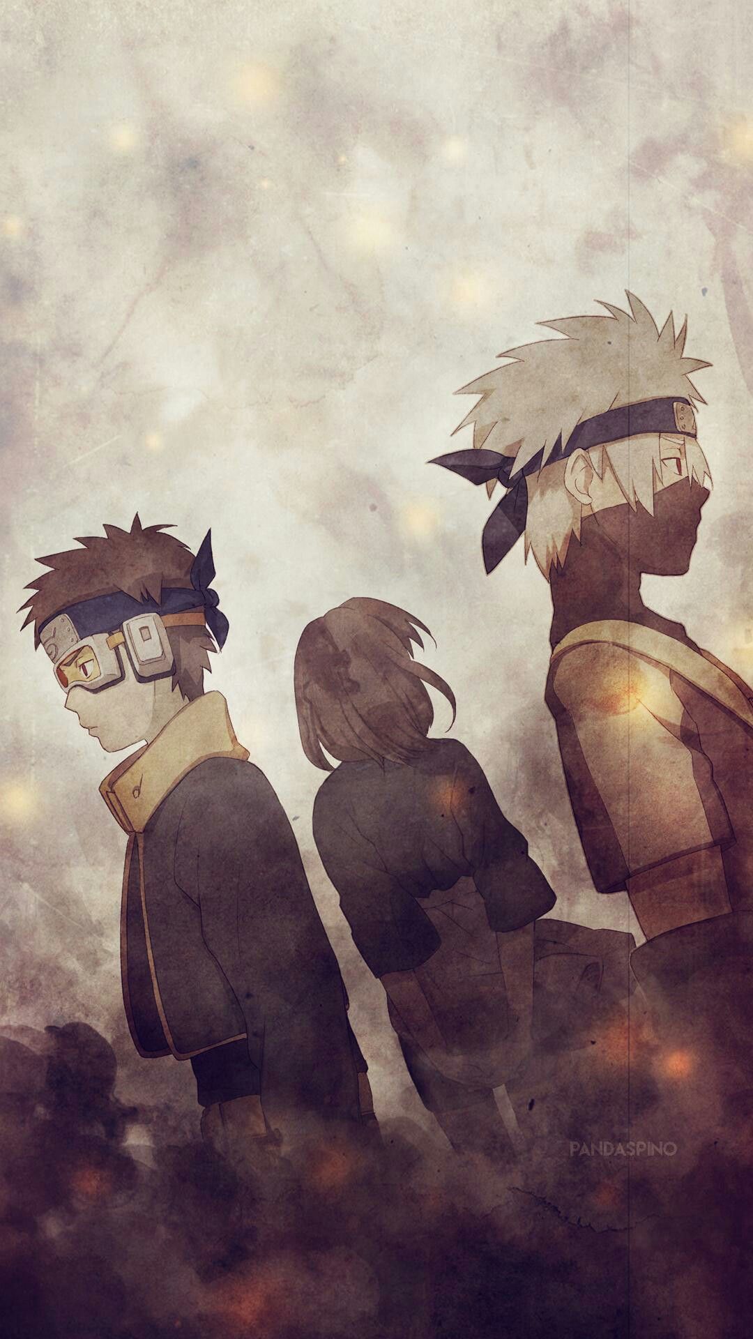 Free Download Kakashi Obito Y Rin Mobile Wallpaper Naruto Anime Naruto 1080x19 For Your Desktop Mobile Tablet Explore 23 Obito And Rin Wallpapers Obito And Rin Wallpapers Rin And