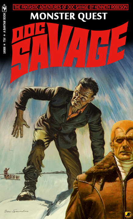Doc Savage Frankenstein Superhero Fan Art