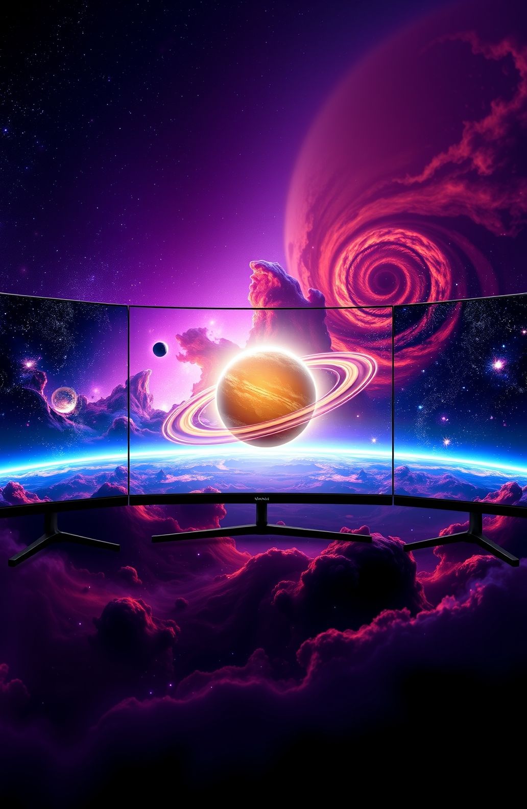 Triple Screen Wallpaper HD
