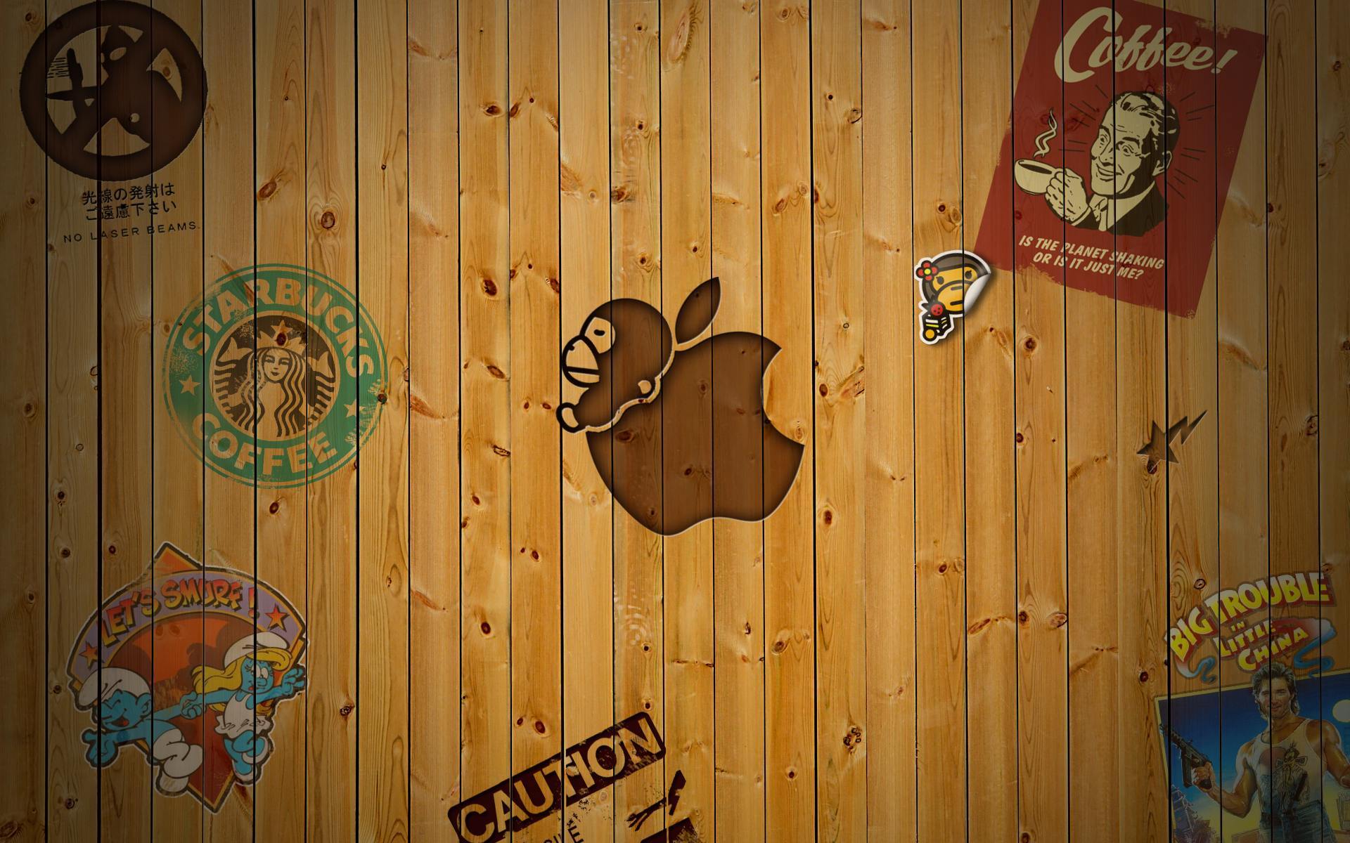 Wood Apple Wallpaper Inc Bar