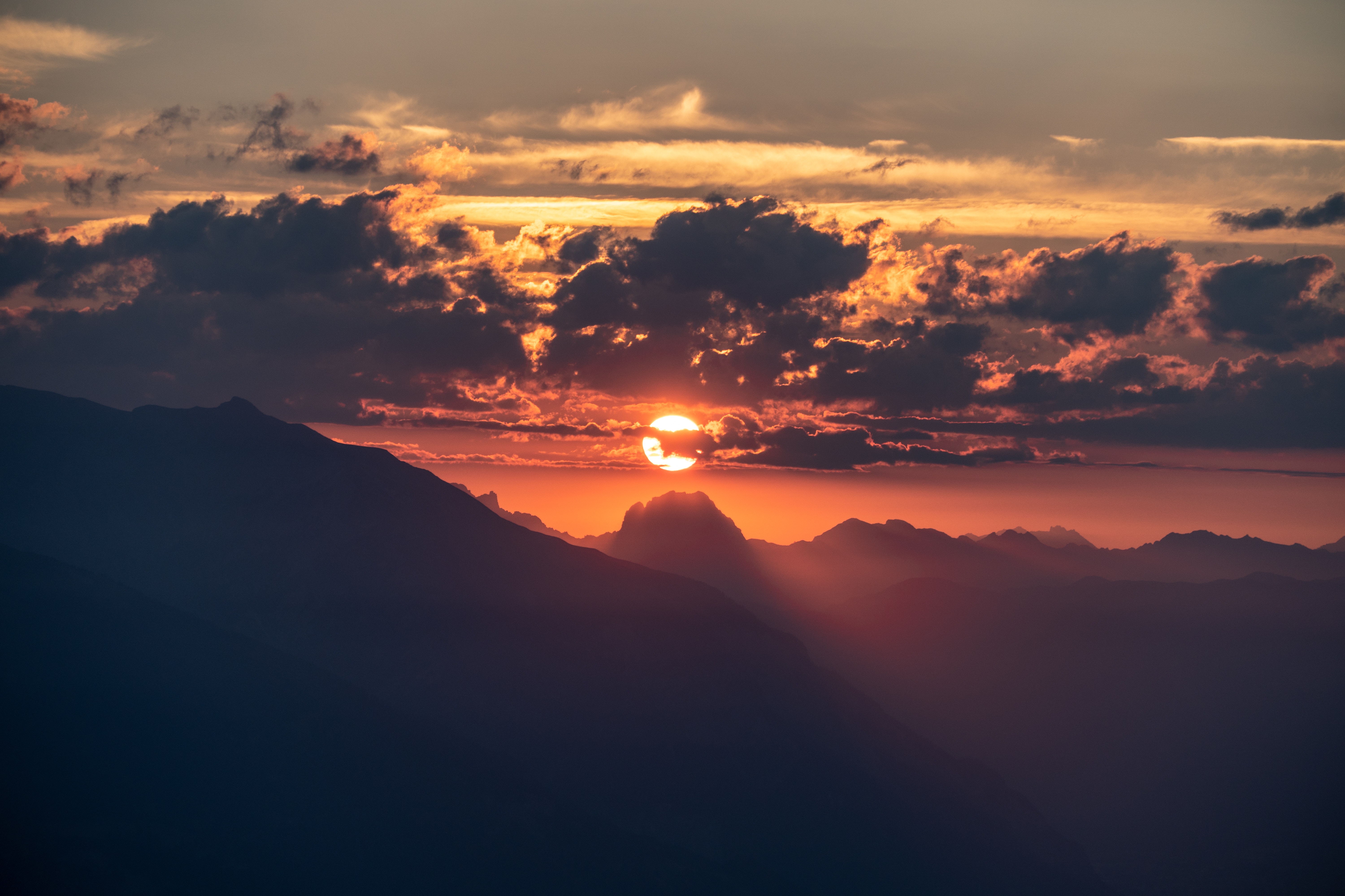 Beautiful Sunrise In Sky 5k 4k HD Wallpaper Image