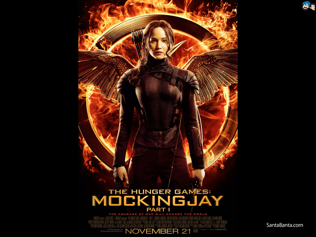 The Hunger Games Mockingjay Part 1 Movie Wallpaper 2 1024x768