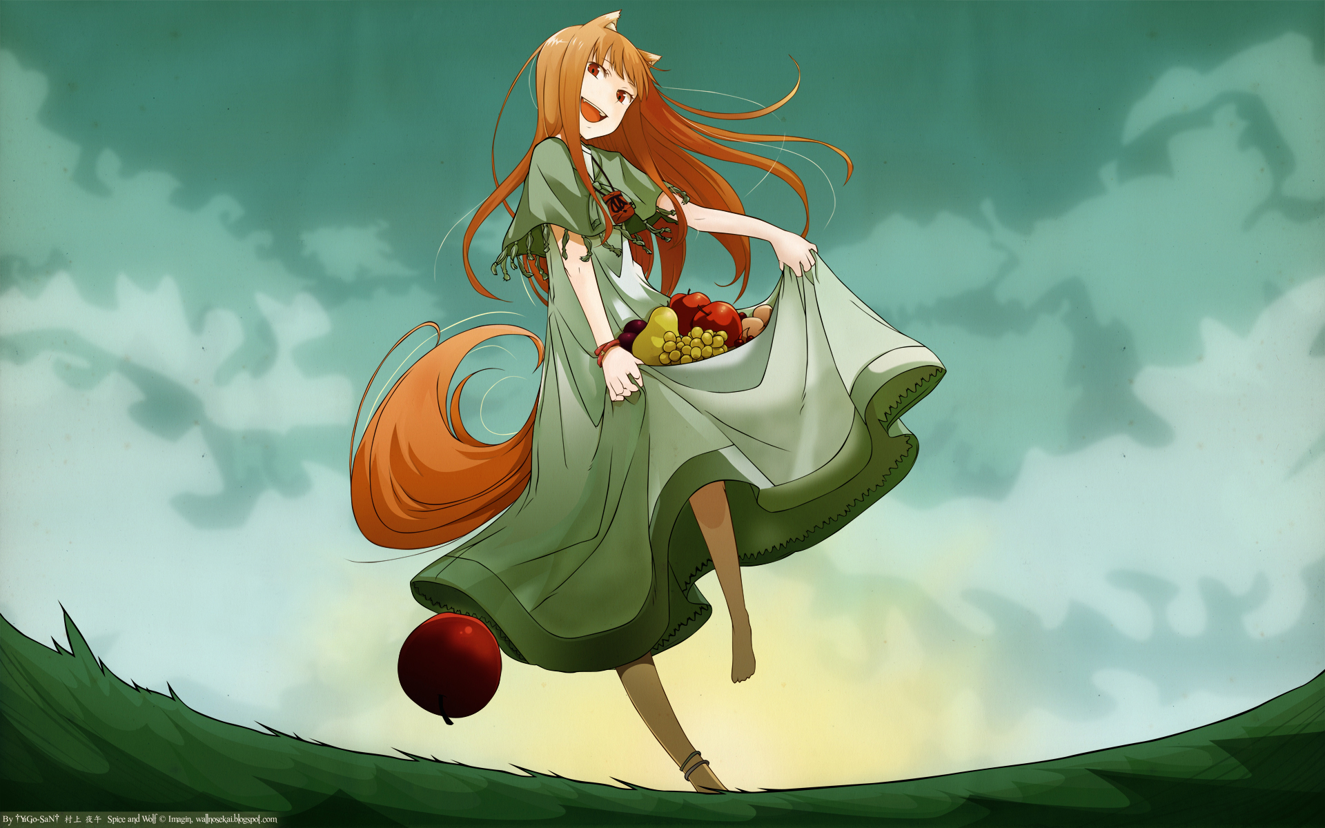 Spice And Wolf Holo Wallpaper X Widescreen