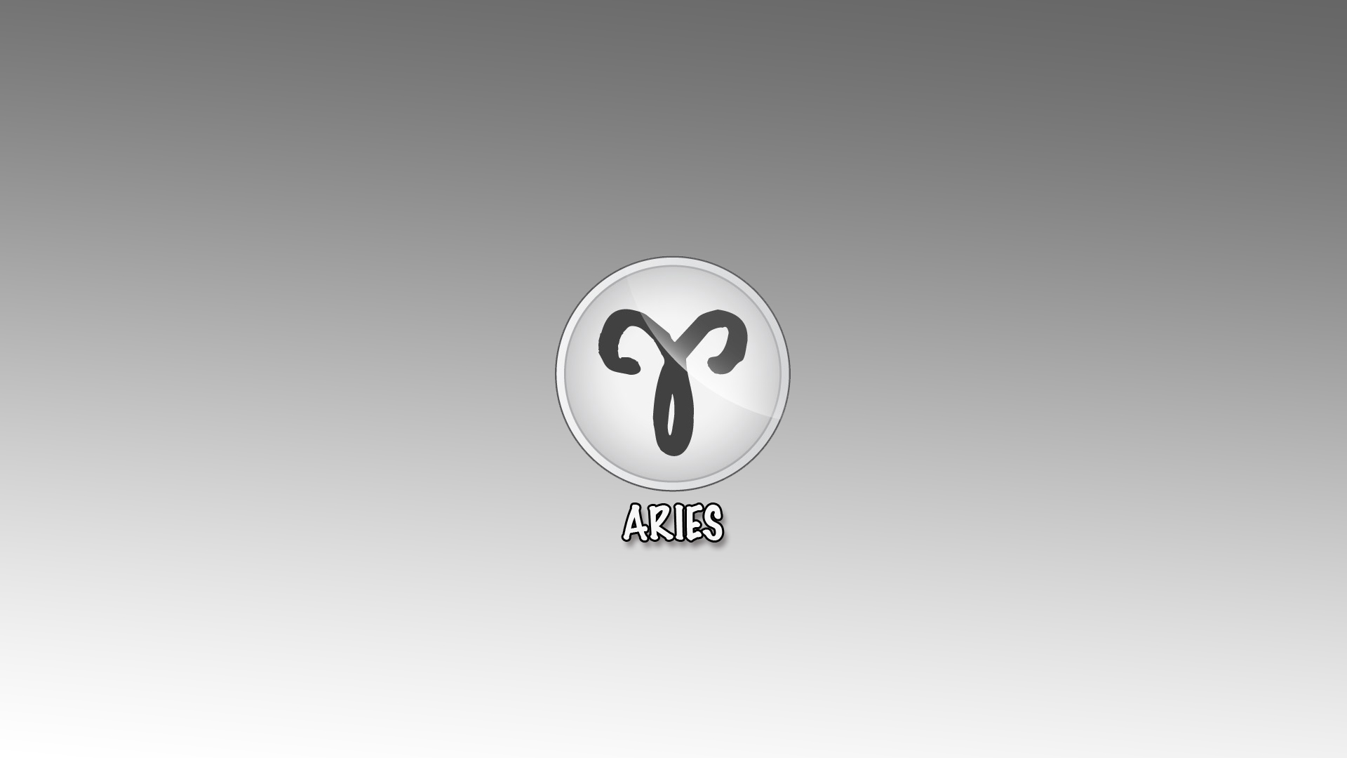 Logo Aries Zodiac Wallpaper S