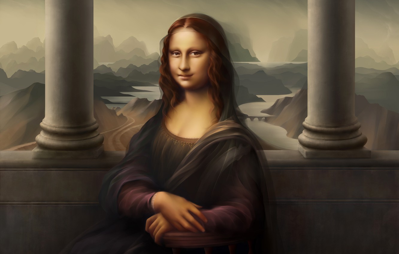 Wallpaper Picture The Louvre Museum Mona Lisa Art
