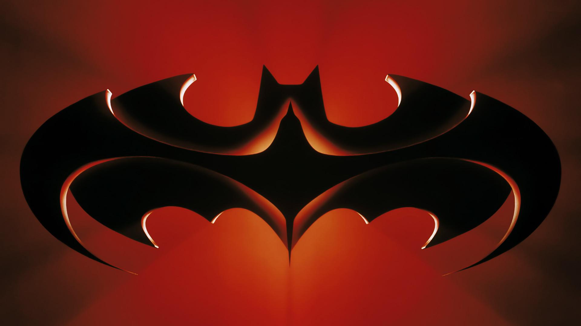 Cartoon Batman Logo HD Desktop Wallpaper