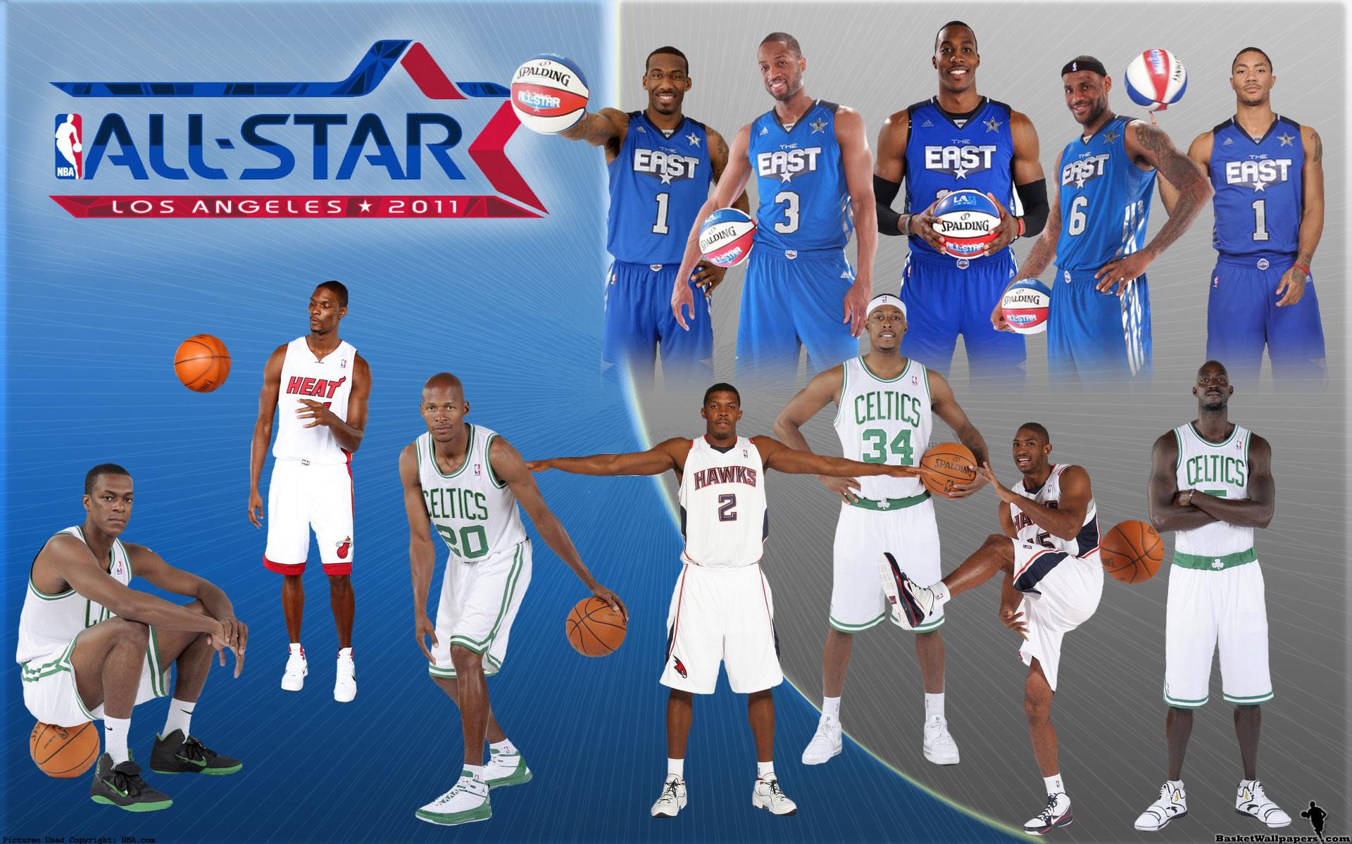 Nba All Star Eastern Conference Team Widescreen Wallpaper